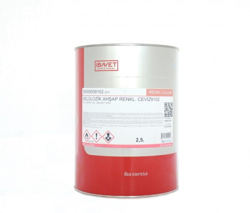 İBAVET- Cellulosic Wood Color Walnut 9102 (2.5 Lt)