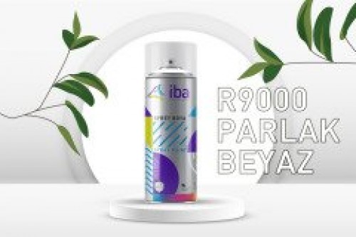 Spray Paint Gloss White 400 ml - R9000