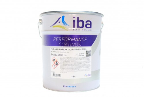 Industrial Paint Semi-Matt Aluminum 9006 18 Kg