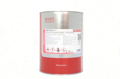 İBAVET- Synthetic Wood colorant twig walnut 0814 (2.5 Lt)