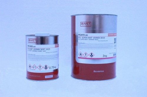 İBAVET- Polyurethane Super Mat Varnish 0010 (3 + 0.75)