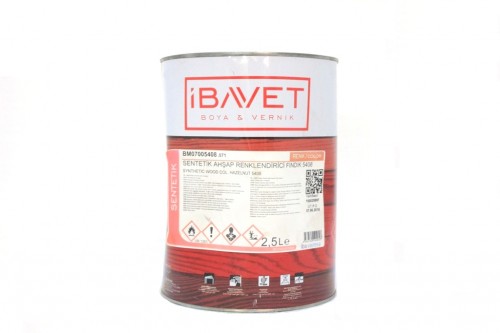 İBAVET- Synthetic Wood colorant Hazelnut 5408 (2.5 Lt)