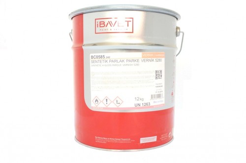 İBAVET- Synthetic Glossy Parquet Varnish 5280 (12 Lt)