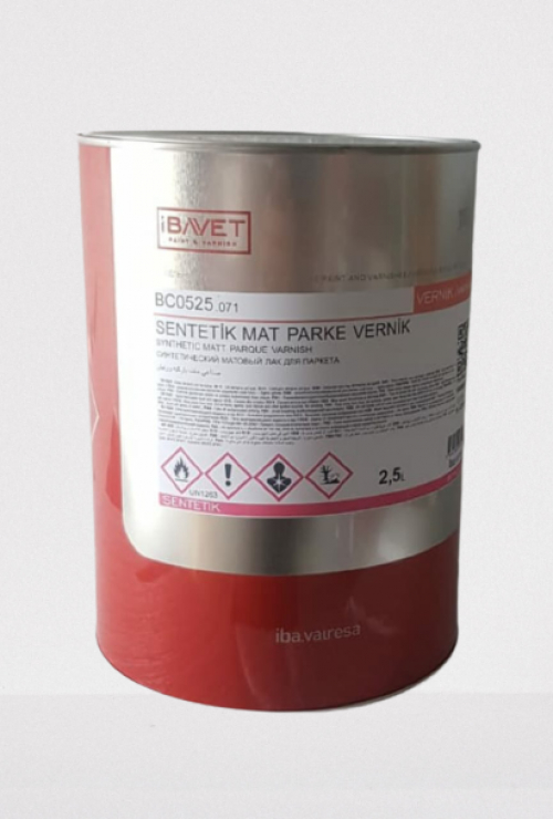 İBAVET- Synthetic Matt Parquet Varnish (2.5 kg)