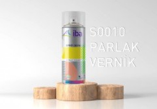Spray Paint Transparent Glossy Varnish 400 ml S0010