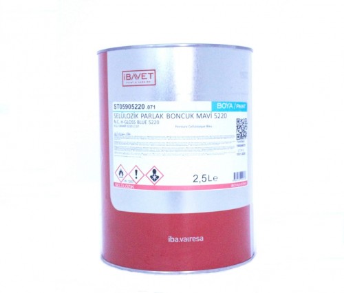 İBAVET- Cellulosic Paint Bright Bead Blue 5220 (2.5 L)