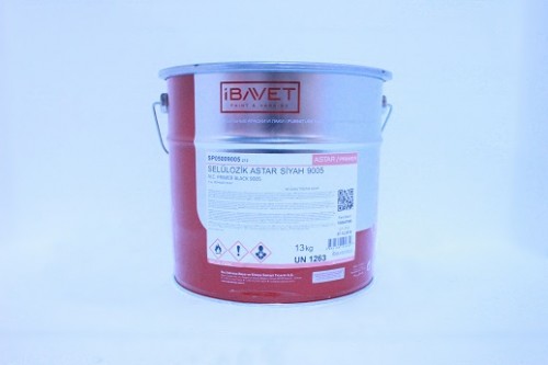 İBAVET- Cellulosic Primer Black 9005 (13 kq)