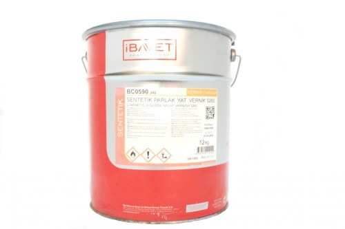 İBAVET- Synthetic Glossy Yacht Varnish 5260 (12 Lt)