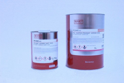 İBAVET- Polyurethane Super Silk Matt Varnish (3+ 0.756)