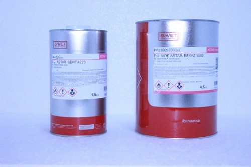 İBAVET- Polyurethane MDF Primer White 9500 (4.5 + 1.5)