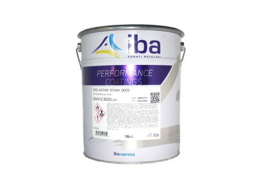 Industrial Primer Black 9005 (Alkyd based) 20 kg