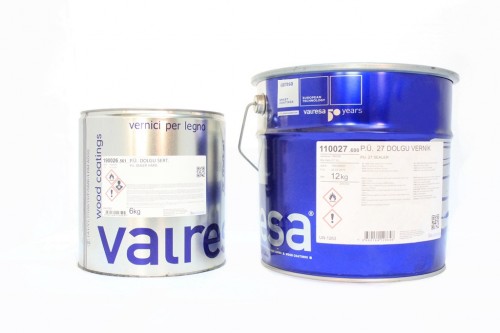 VALRESA- Polyurethane Filler Varnish 27 (Scratchproof) (12+ 6 kq)