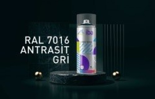 Spray paint anthracite gray 400 ml R7016
