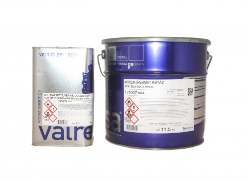 VALRESA- Acrylic Silk Matte White Paint (11.50 + 2)