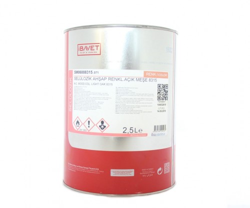 İBAVET- Cellulosic Wood Colorant Oak 8515 (2.5 Lt)