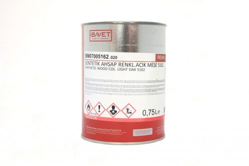 İBAVET- Synthetic Wood colorant Light Oak 5162 (0.75Lt)