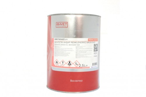 İBAVET- Synthetic Wood colorant Mahogany 5425 (2.5 Lt)