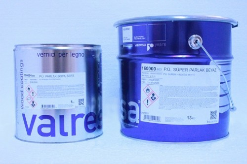 VALRESA- Polyurethane Super Bright White Paint (13 + 5)