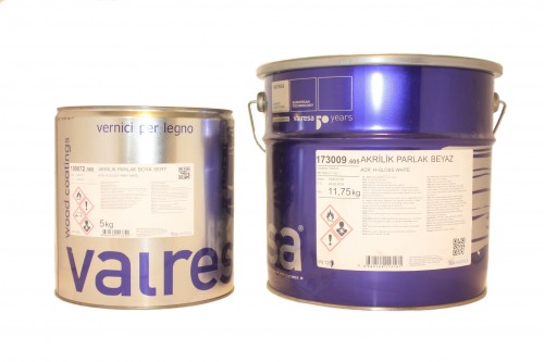VALRESA- Acrylic Bright White Paint (11.75 + 5)