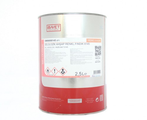 İBAVET- Cellulosic Wood Colorant Hazelnut 8145 (2.5 Lt)
