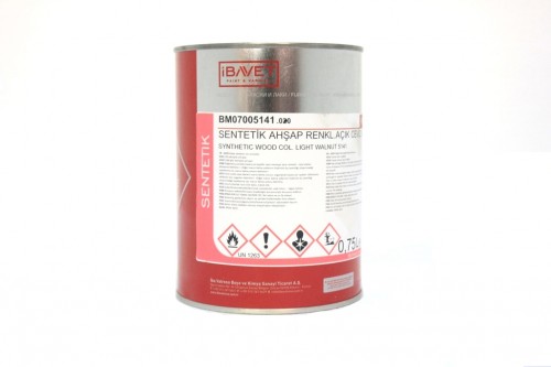 İBAVET- Synthetic Wood colorant Light Walnut 5141 (0.75Lt)