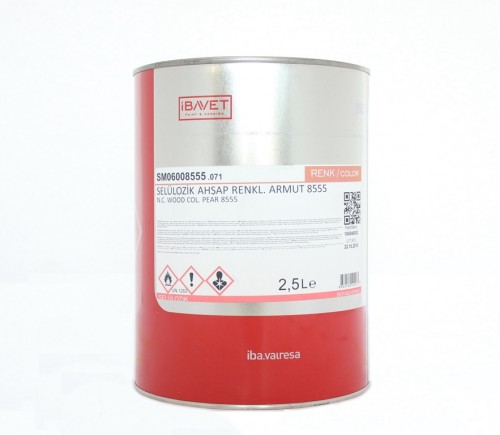 İBAVET- Cellulosic Wood Painting Pear 8555 (2.5 Lt)